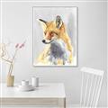 Picture of Red Fox I _GroupedProduct_Rectangle_Portrait_Canvas_Framed_