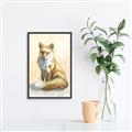 Picture of Red Fox II _GroupedProduct_Rectangle_Portrait_Canvas_Framed_