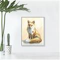 Picture of Red Fox II _GroupedProduct_Rectangle_Portrait_Canvas_Framed_