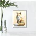 Picture of Red Fox II _GroupedProduct_Rectangle_Portrait_Canvas_Framed_