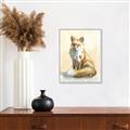 Picture of Red Fox II _GroupedProduct_Rectangle_Portrait_Canvas_Framed_
