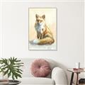 Picture of Red Fox II _GroupedProduct_Rectangle_Portrait_Canvas_Framed_