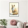 Picture of Red Fox II _GroupedProduct_Rectangle_Portrait_Canvas_Framed_
