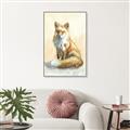 Picture of Red Fox II _GroupedProduct_Rectangle_Portrait_Canvas_Framed_