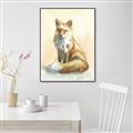 Picture of Red Fox II _GroupedProduct_Rectangle_Portrait_Canvas_Framed_