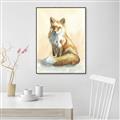 Picture of Red Fox II _GroupedProduct_Rectangle_Portrait_Canvas_Framed_
