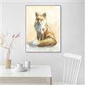 Picture of Red Fox II _GroupedProduct_Rectangle_Portrait_Canvas_Framed_