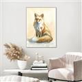 Picture of Red Fox II _GroupedProduct_Rectangle_Portrait_Canvas_Framed_