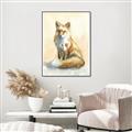 Picture of Red Fox II _GroupedProduct_Rectangle_Portrait_Canvas_Framed_