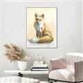 Picture of Red Fox II _GroupedProduct_Rectangle_Portrait_Canvas_Framed_