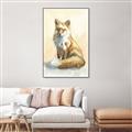 Picture of Red Fox II _GroupedProduct_Rectangle_Portrait_Canvas_Framed_