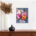 Picture of Bright Flora III _GroupedProduct_Rectangle_Portrait_Canvas_Framed_