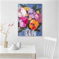 Picture of Bright Flora III _GroupedProduct_Rectangle_Portrait_Canvas_Framed_