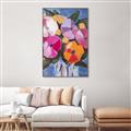 Picture of Bright Flora III _GroupedProduct_Rectangle_Portrait_Canvas_Framed_