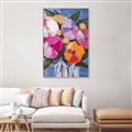 Picture of Bright Flora III _GroupedProduct_Rectangle_Portrait_Canvas_Framed_