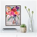 Picture of Bright Flora _GroupedProduct_Rectangle_Portrait_Canvas_Framed_
