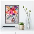 Picture of Bright Flora _GroupedProduct_Rectangle_Portrait_Canvas_Framed_