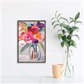 Picture of Bright Flora _GroupedProduct_Rectangle_Portrait_Canvas_Framed_