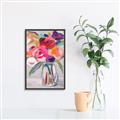Picture of Bright Flora _GroupedProduct_Rectangle_Portrait_Canvas_Framed_