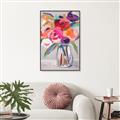 Picture of Bright Flora _GroupedProduct_Rectangle_Portrait_Canvas_Framed_