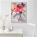 Picture of Bright Flora _GroupedProduct_Rectangle_Portrait_Canvas_Framed_