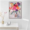 Picture of Bright Flora _GroupedProduct_Rectangle_Portrait_Canvas_Framed_