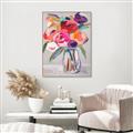 Picture of Bright Flora _GroupedProduct_Rectangle_Portrait_Canvas_Framed_