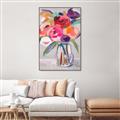 Picture of Bright Flora _GroupedProduct_Rectangle_Portrait_Canvas_Framed_