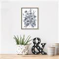 Picture of Sketched Fall Blooms _GroupedProduct_Rectangle_Portrait_Canvas_Framed_