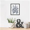 Picture of Sketched Fall Blooms _GroupedProduct_Rectangle_Portrait_Canvas_Framed_