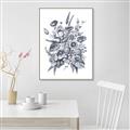 Picture of Sketched Fall Blooms _GroupedProduct_Rectangle_Portrait_Canvas_Framed_