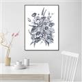 Picture of Sketched Fall Blooms _GroupedProduct_Rectangle_Portrait_Canvas_Framed_