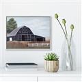 Picture of Black Barn _GroupedProduct_Rectangle_Landscape_Canvas_Framed_