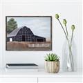 Picture of Black Barn _GroupedProduct_Rectangle_Landscape_Canvas_Framed_