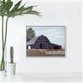 Picture of Black Barn _GroupedProduct_Rectangle_Landscape_Canvas_Framed_