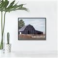 Picture of Black Barn _GroupedProduct_Rectangle_Landscape_Canvas_Framed_