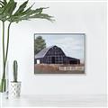 Picture of Black Barn _GroupedProduct_Rectangle_Landscape_Canvas_Framed_
