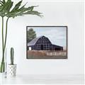 Picture of Black Barn _GroupedProduct_Rectangle_Landscape_Canvas_Framed_