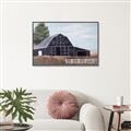 Picture of Black Barn _GroupedProduct_Rectangle_Landscape_Canvas_Framed_