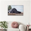 Picture of Black Barn _GroupedProduct_Rectangle_Landscape_Canvas_Framed_