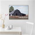 Picture of Black Barn _GroupedProduct_Rectangle_Landscape_Canvas_Framed_