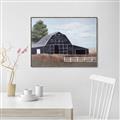 Picture of Black Barn _GroupedProduct_Rectangle_Landscape_Canvas_Framed_