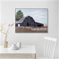 Picture of Black Barn _GroupedProduct_Rectangle_Landscape_Canvas_Framed_