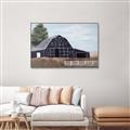 Picture of Black Barn _GroupedProduct_Rectangle_Landscape_Canvas_Framed_