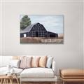 Picture of Black Barn _GroupedProduct_Rectangle_Landscape_Canvas_Framed_