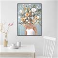 Picture of Flowers Galore _GroupedProduct_Rectangle_Portrait_Canvas_Framed_
