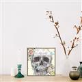 Picture of Rose Skull _GroupedProduct_Square_Canvas_Framed_