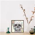 Picture of Rose Skull _GroupedProduct_Square_Canvas_Framed_
