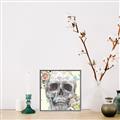 Picture of Rose Skull _GroupedProduct_Square_Canvas_Framed_