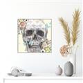 Picture of Rose Skull _GroupedProduct_Square_Canvas_Framed_